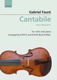 Cantabile: from Requiem Violin and Piano EPRINT cover